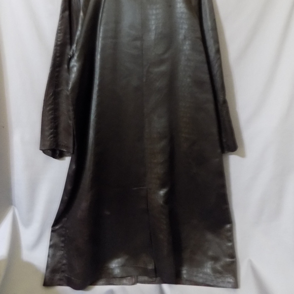 Aqua Sheen Reversible Rain Coat Vintage Slicker - Picture 4 of 5